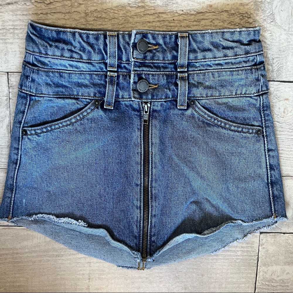 LF Mini Jean Skirt